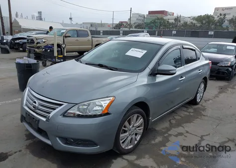 2014 Nissan Sentra Sl из США, поврежденный, VIN 3N1AB7AP5EY319090